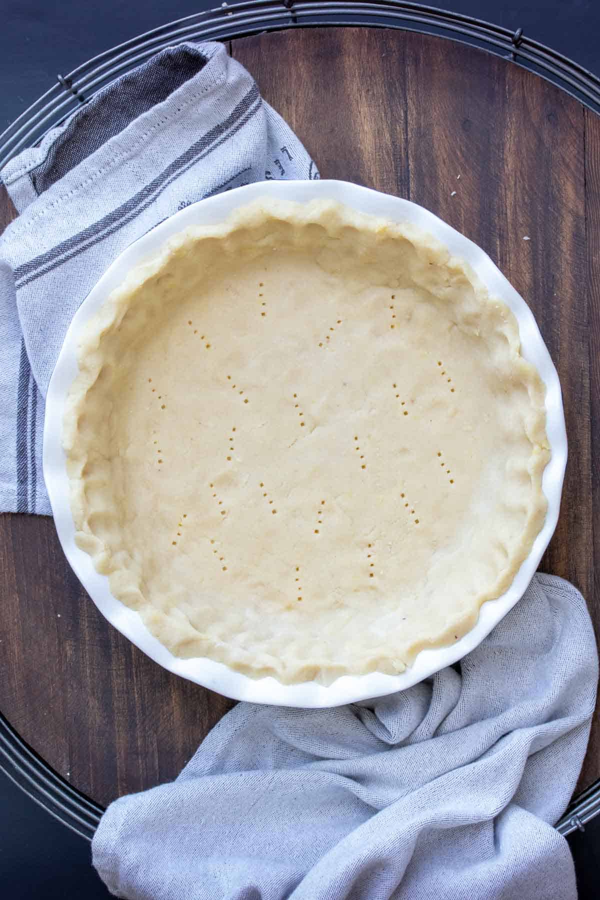 Healthy Vegan Pie Crust (Gluten-Free)