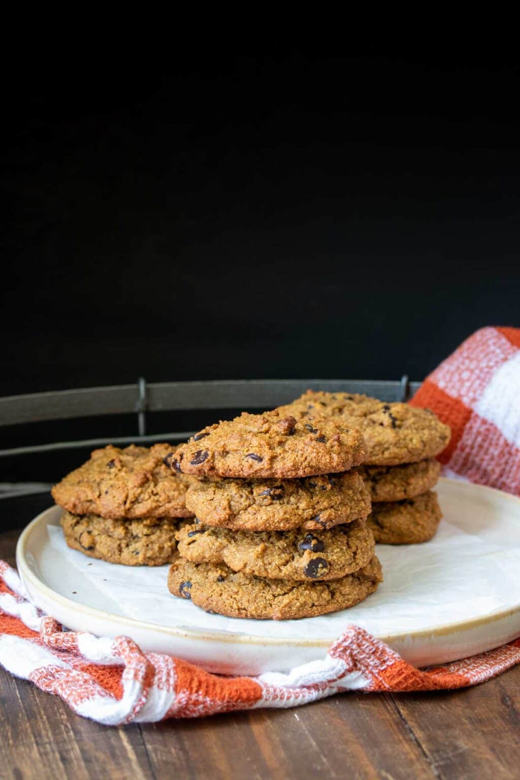 Gluten Free Pumpkin Chocolate Chip Cookies (Plant-Based!) - The Picky Eater