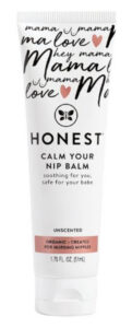 Image of Honest company body balm on a white background.