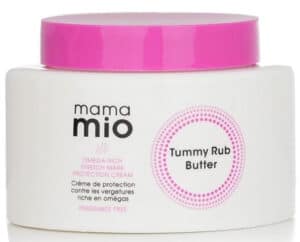 Image of Mama Mio tummy rub butter on a white background.